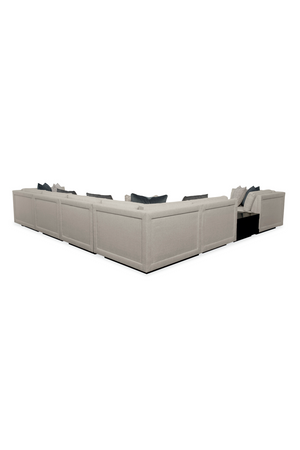  Neutral-Toned Sectional Sofa | Oroa.com