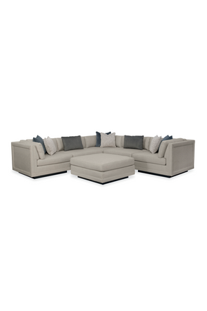  Gray Modern Sectional Sofa | Oroa.com