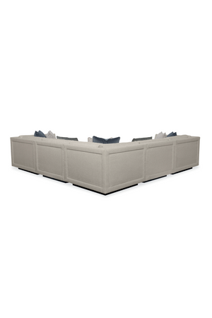   Gray Modern Sectional Sofa | Oroa.com