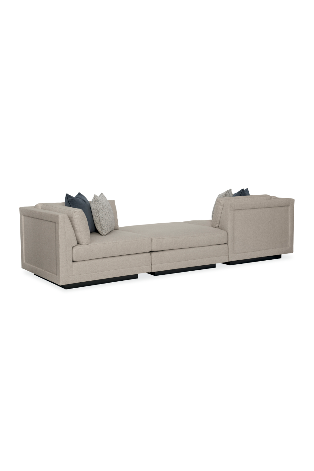  Neutral-Toned Sectional Sofa | Oroa.com