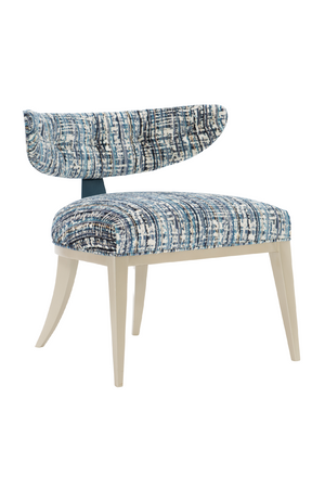   Crescent Back Accent Chair | Oroa.com