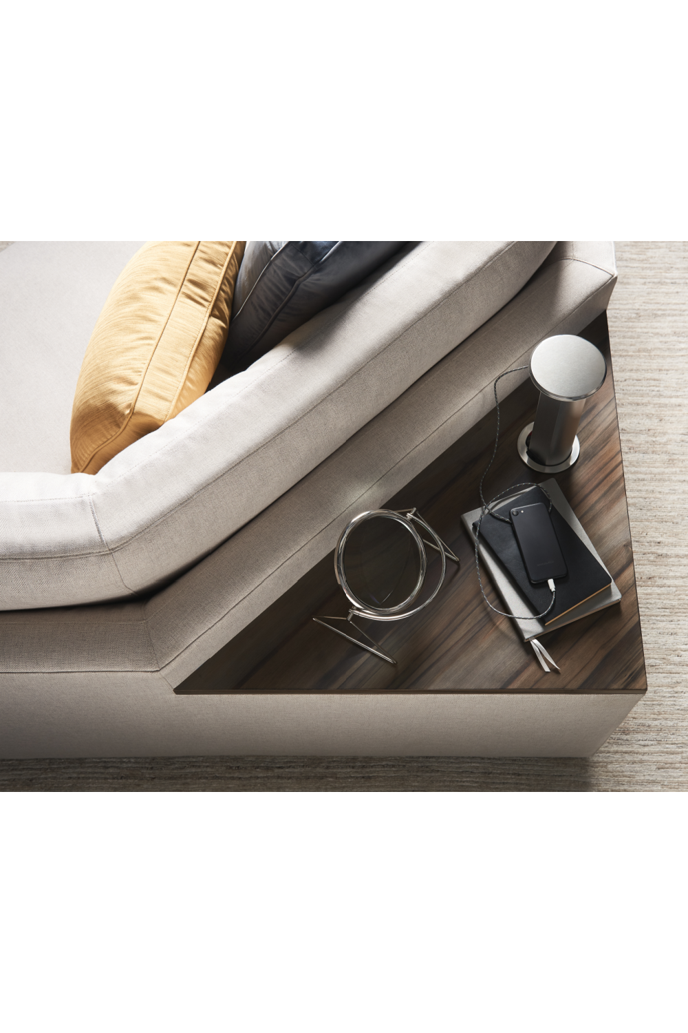   Neutral-Toned Sectional Sofa | Oroa.com