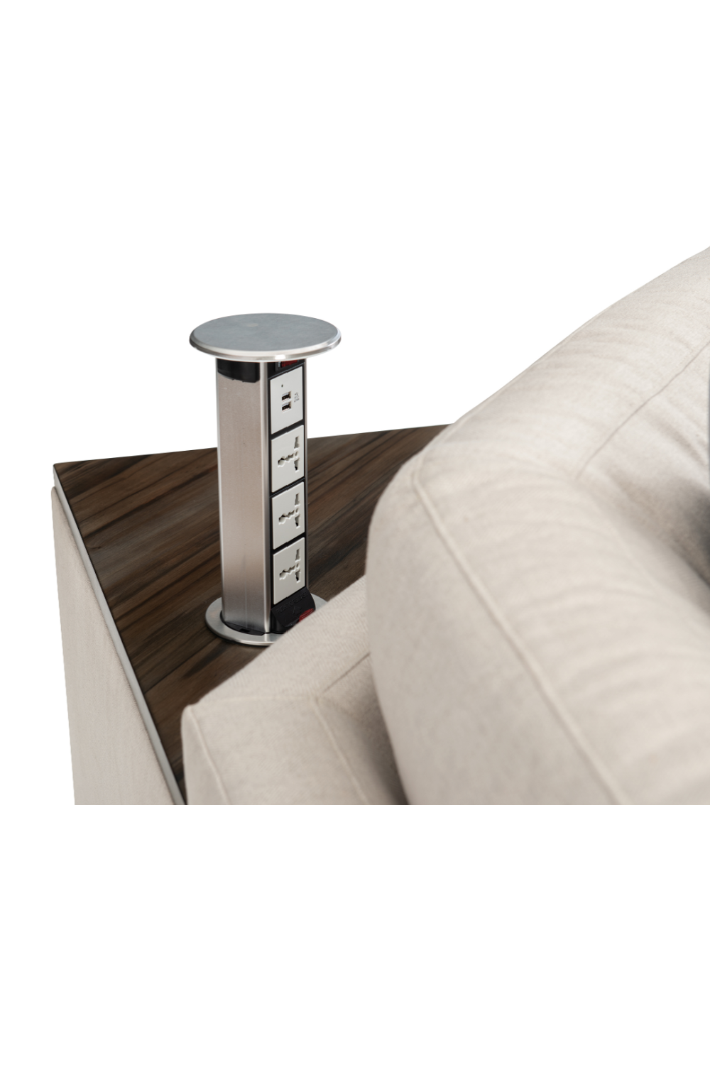   Neutral-Toned Sectional Sofa | Oroa.com