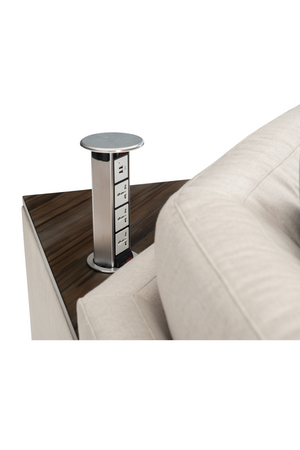   Neutral-Toned Sectional Sofa | Oroa.com