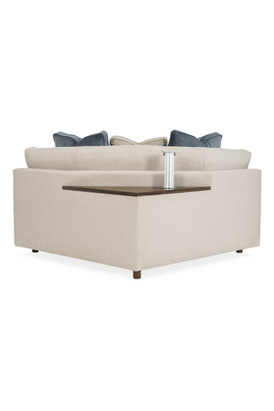   Neutral-Toned Sectional Sofa | Oroa.com