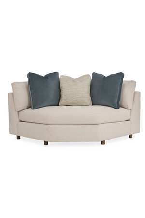   Neutral-Toned Sectional Sofa | Oroa.com