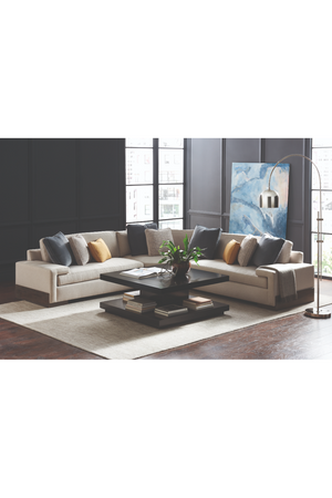   Neutral-Toned Sectional Sofa | Oroa.com