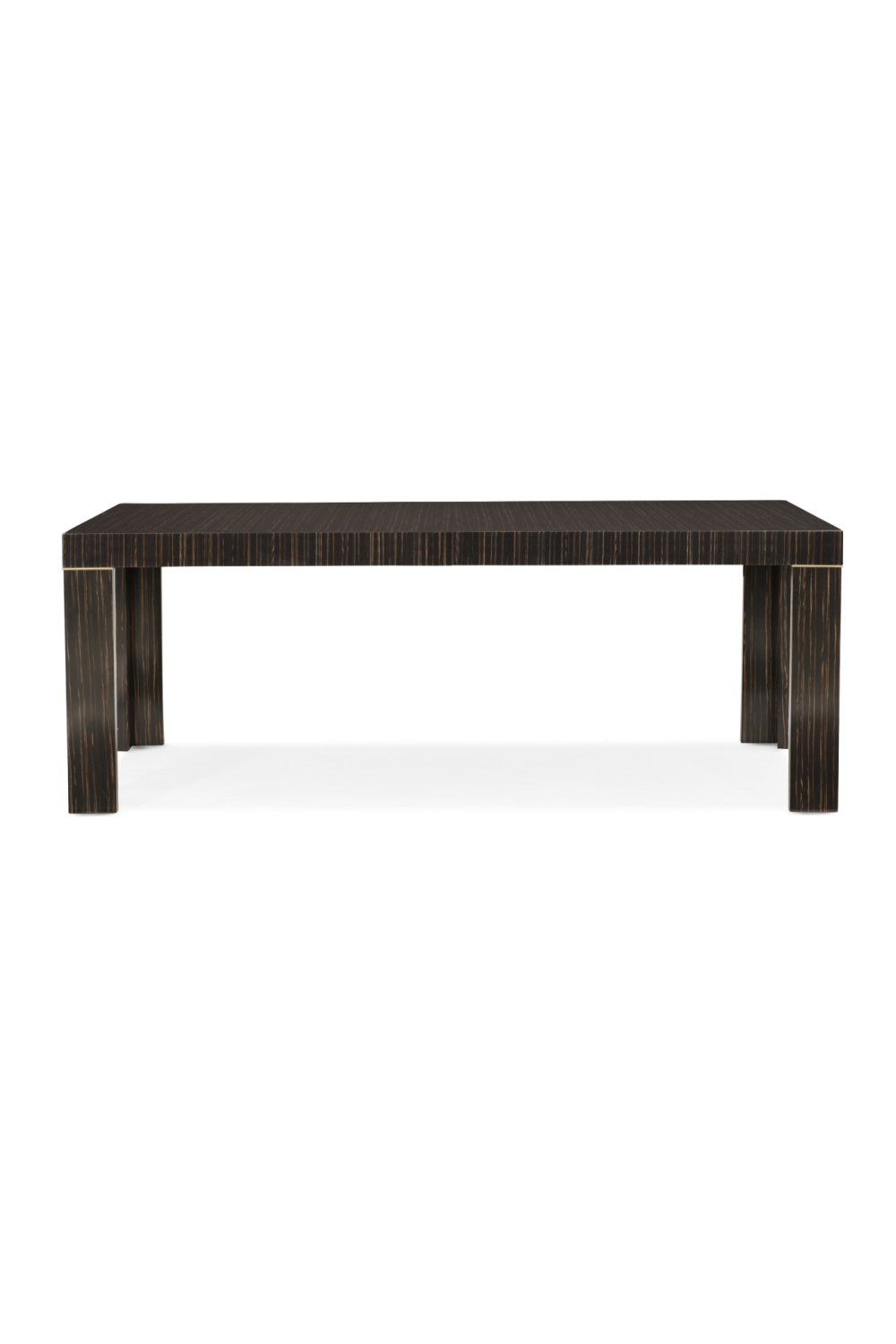   Striated Wood Extendable Dining Table | Oroa.com