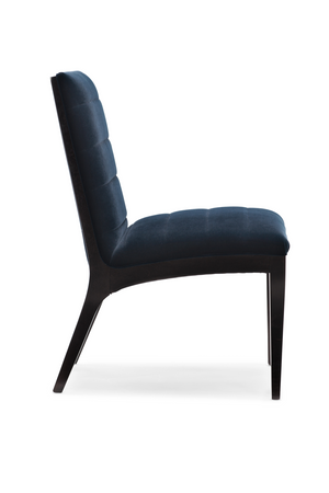   Blue Channeled Side Chair Set (2) | Oroa.com