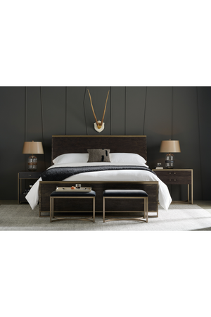   Cerused Oak Modern Nightstand L | Oroa.com
