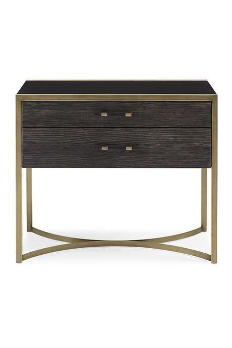   Cerused Oak Modern Nightstand L | Oroa.com