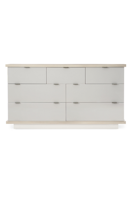   Ash Taupe Minimalist Dresser | Oroa.com