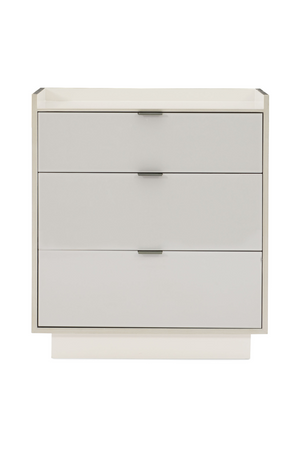   Ash Taupe Modern Nightstand | Oroa.com