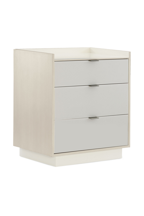   Ash Taupe Modern Nightstand | Oroa.com