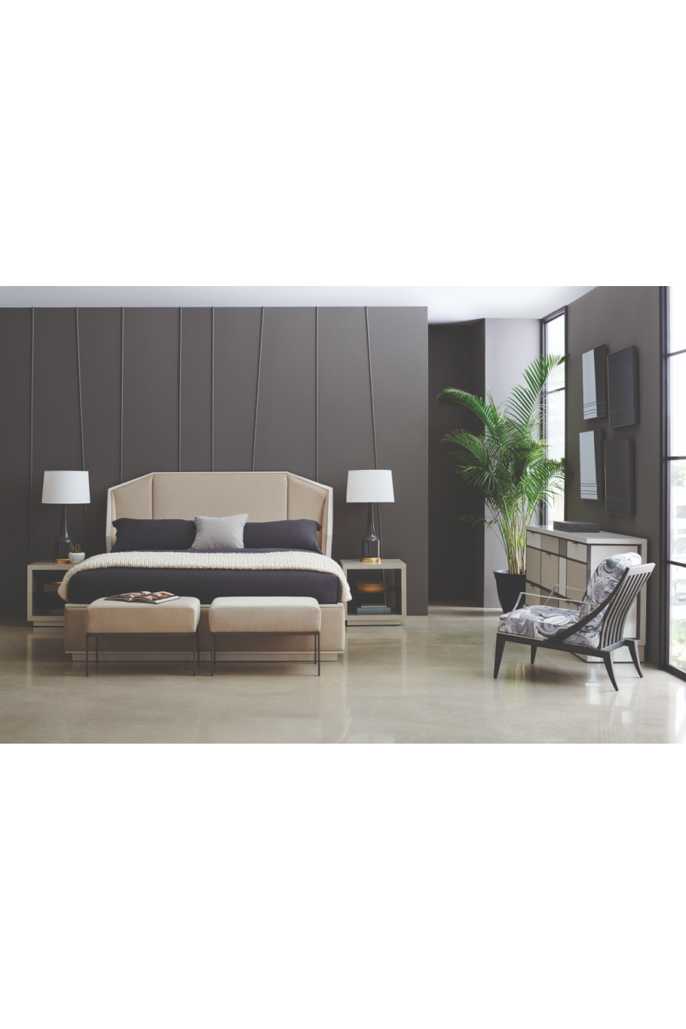   Beige Bed Bench | Oroa.com