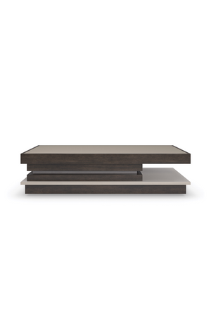   Tiered Wooden Coffee Table | Oroa.com