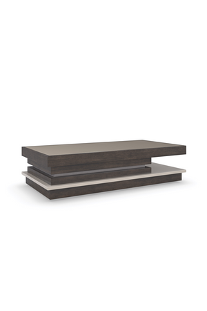   Tiered Wooden Coffee Table | Oroa.com