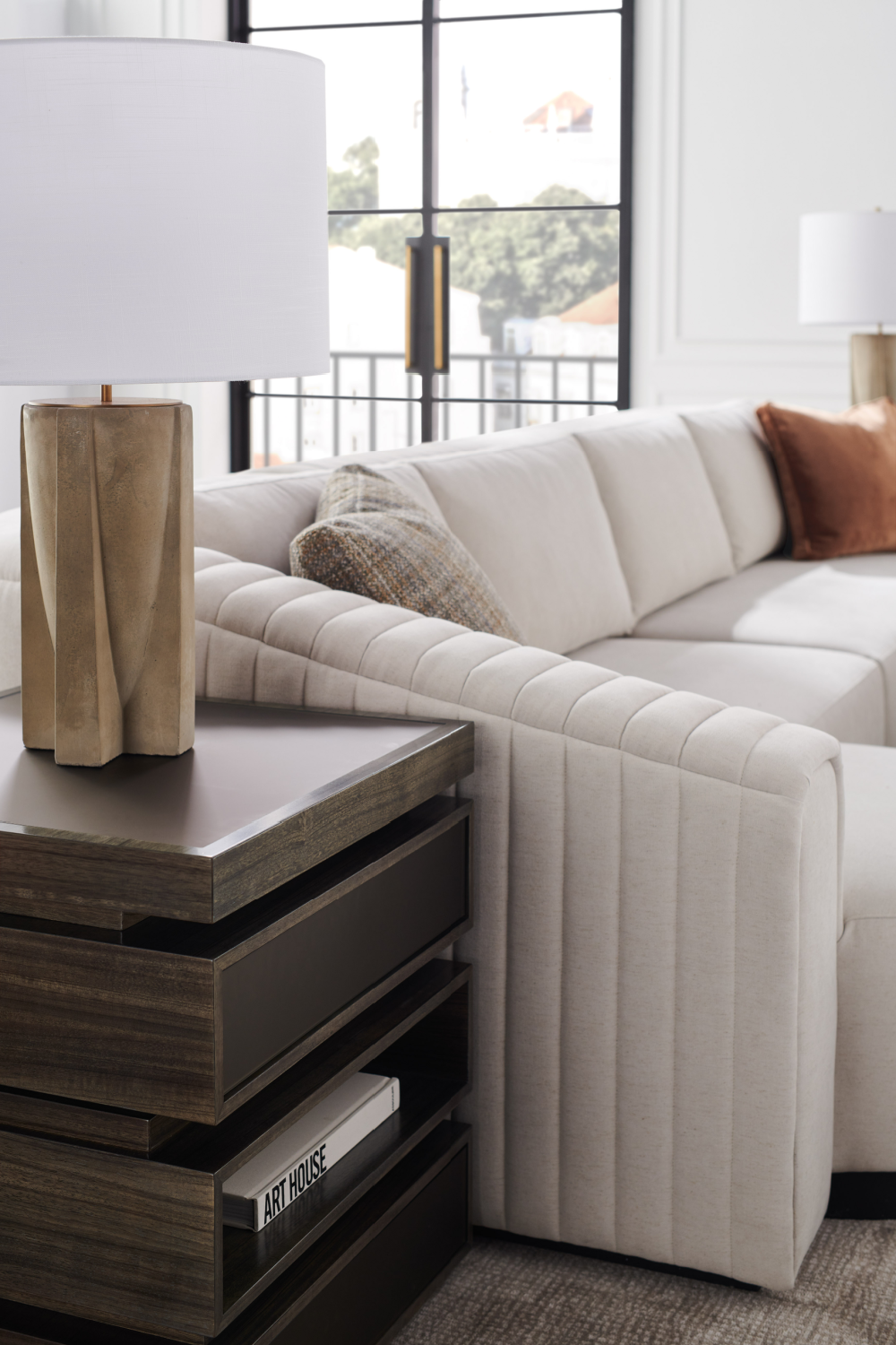   Tiered Modern End Table | Oroa.com
