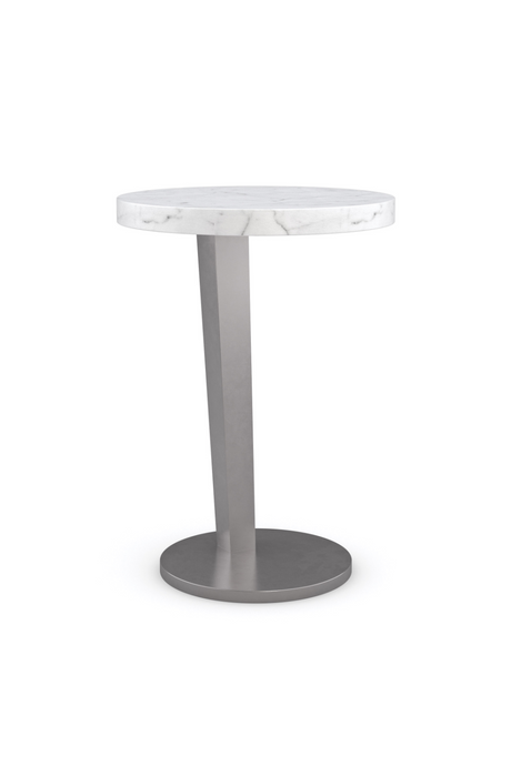   White Marble Spot Table | Oroa.com