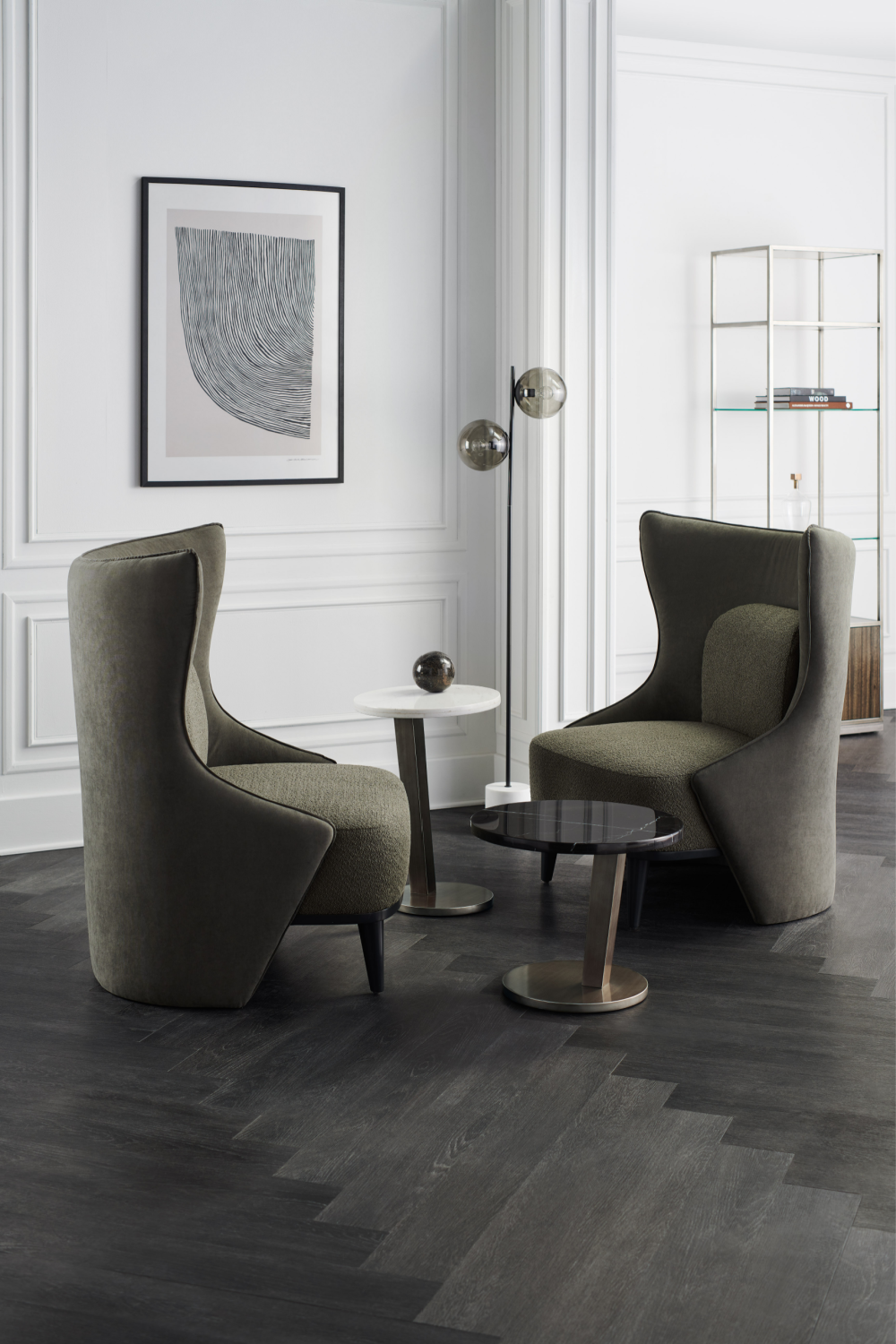   White Marble Spot Table | Oroa.com