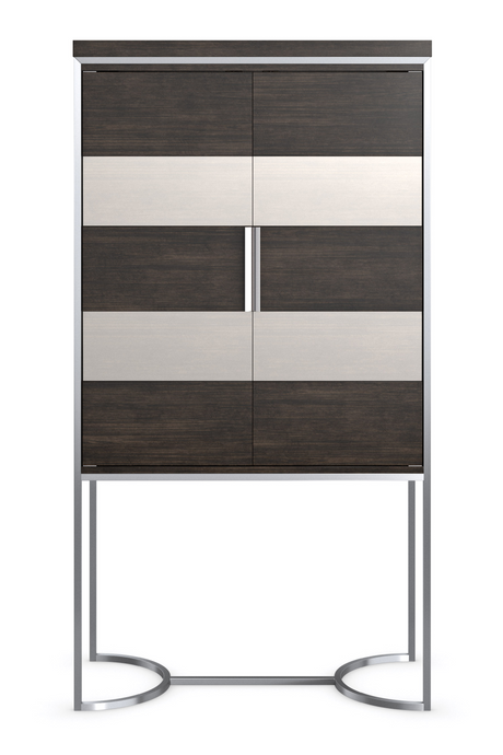   Metal Framed Modern Bar Cabinet | Oroa.com