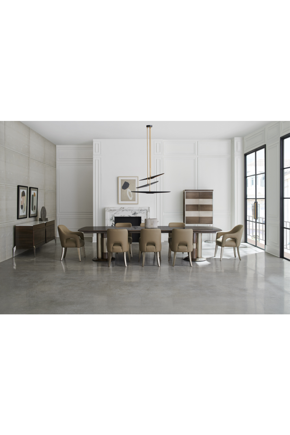   Metal Framed Modern Bar Cabinet | Oroa.com