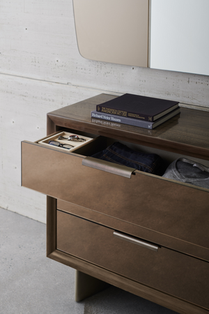   Bronze Mirrored Dresser | Oroa.com