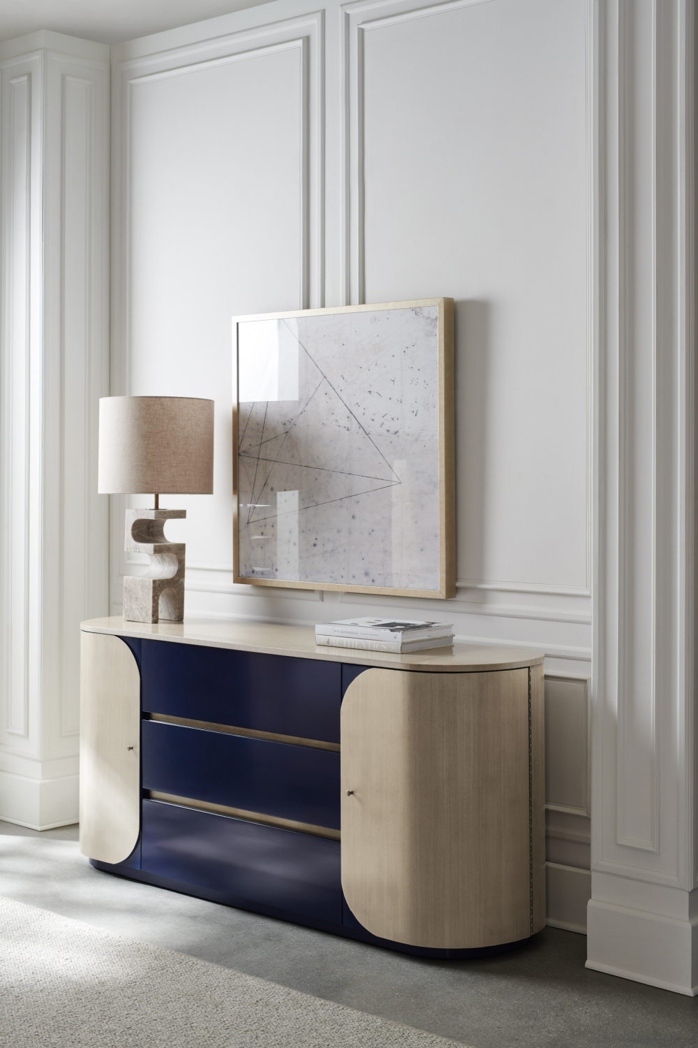   Oval Modern Dresser | Oroa.com