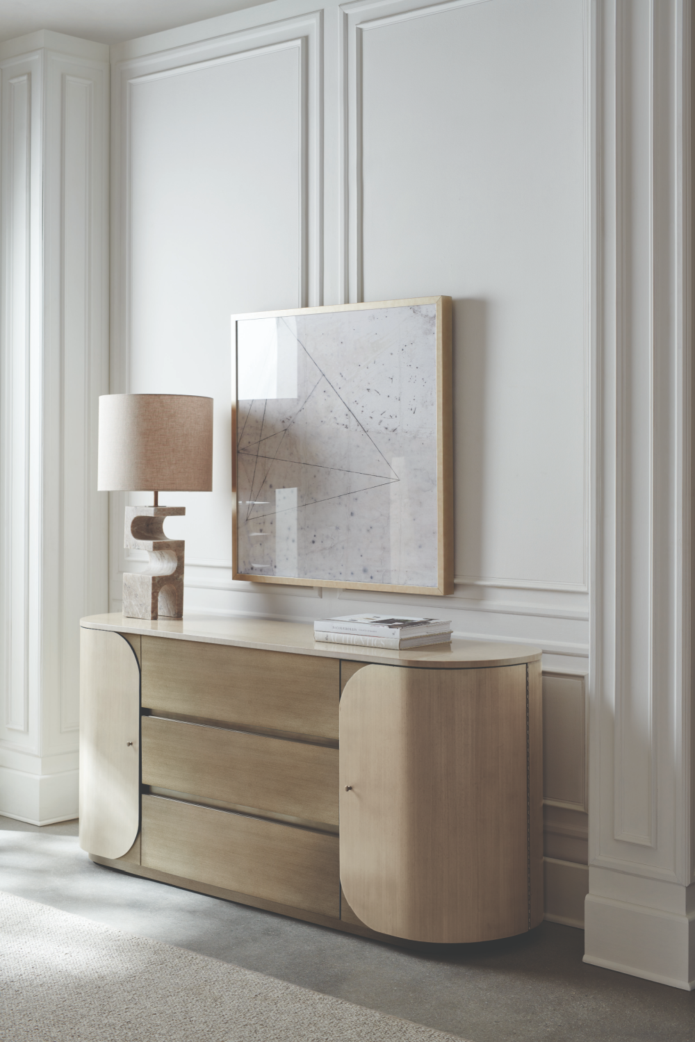   Oval Modern Dresser | Oroa.com