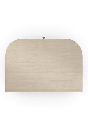   Cream Modern Open Nightstand | Oroa.com