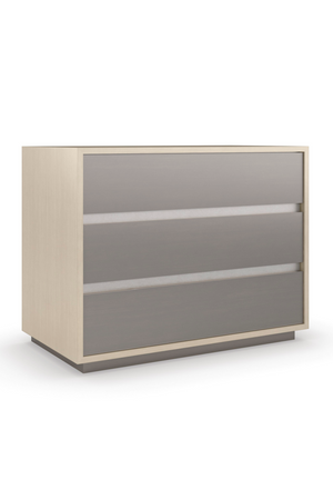  Monochromatic Modern Nightstand L | Oroa.com