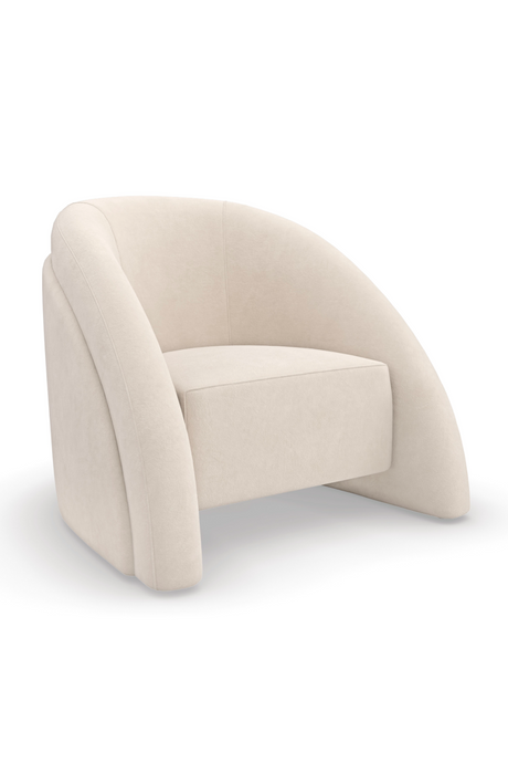   Modern Curved Accent Chair | Oroa.com