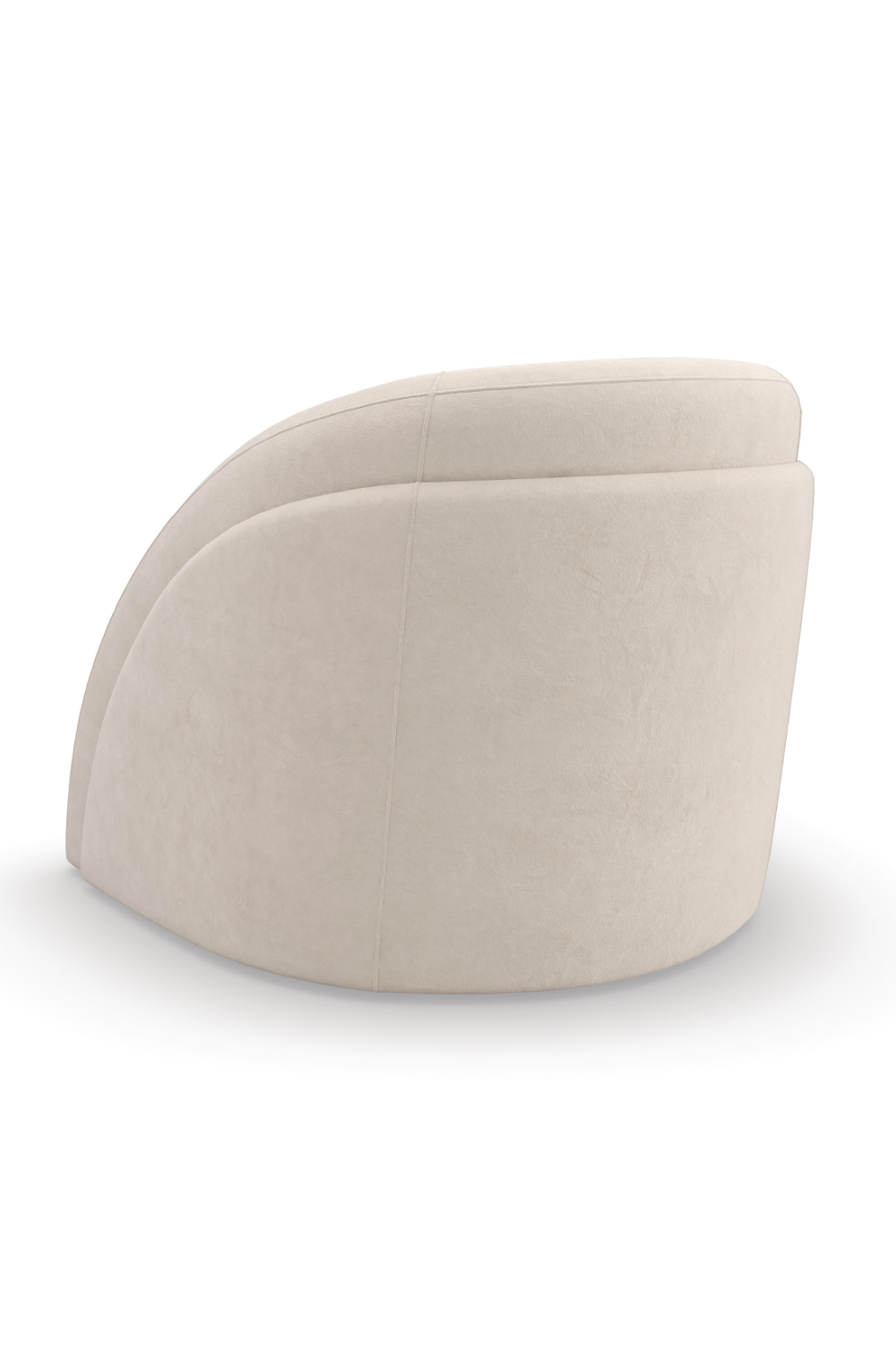   Modern Curved Accent Chair | Oroa.com