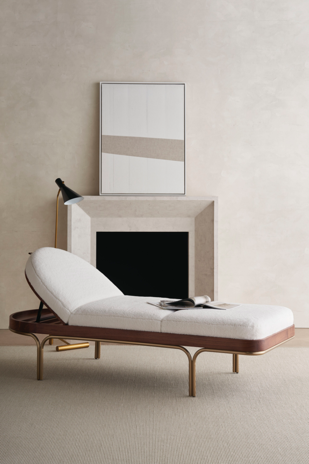   Modern Reclining Chaise Lounge | Oroa.com