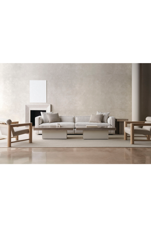   Oak Framed Lounge Chair | Oroa.com