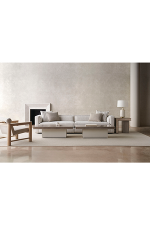  Oak Framed Lounge Chair | Oroa.com