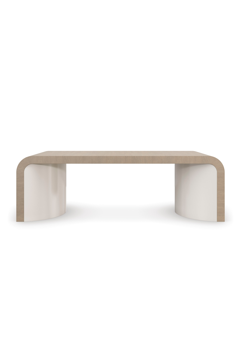   Curved Oak Coffee Table | Oroa.com