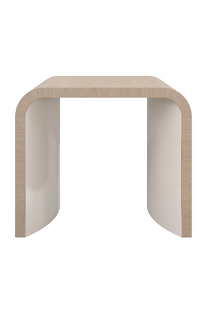   Arched Oak End Table | Oroa.com