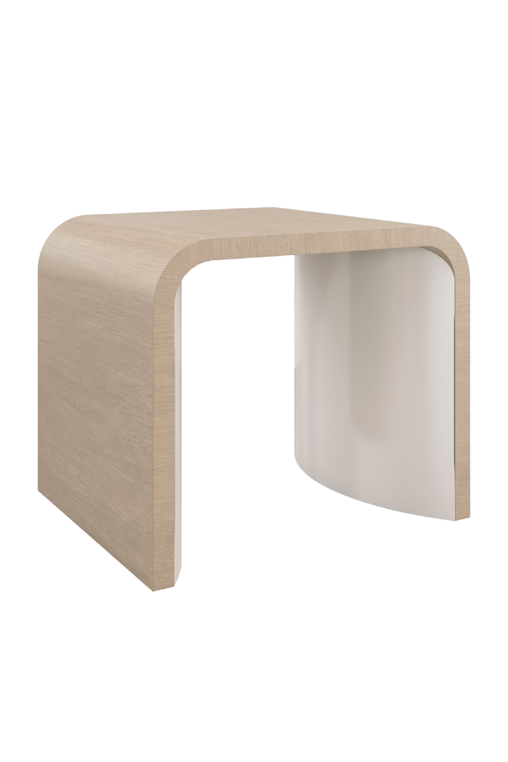   Arched Oak End Table | Oroa.com