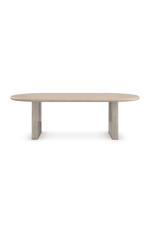   Oval Oak Dining Table | Oroa.com