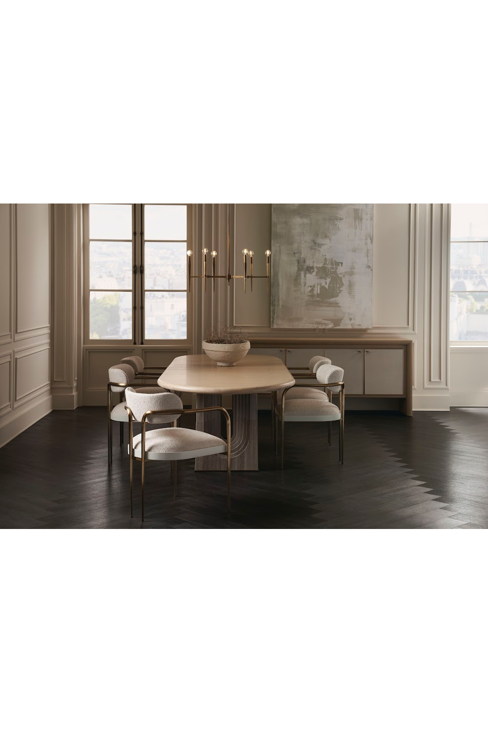   Oval Oak Dining Table | Oroa.com