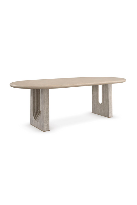   Oval Oak Dining Table | Oroa.com