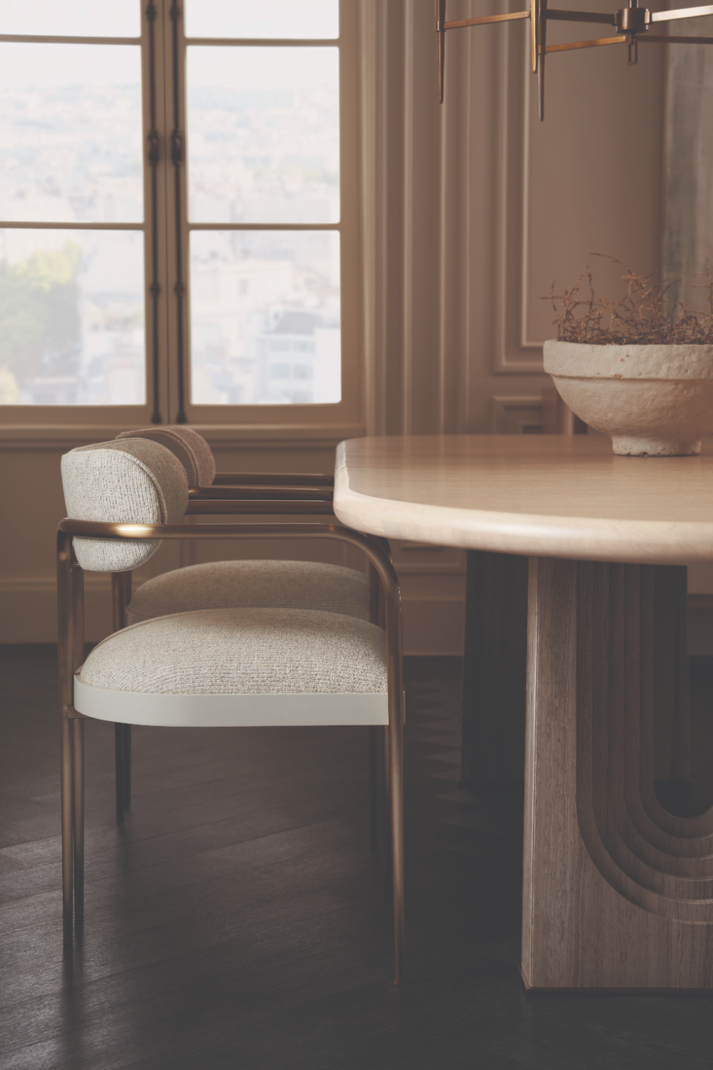   Oval Oak Dining Table | Oroa.com