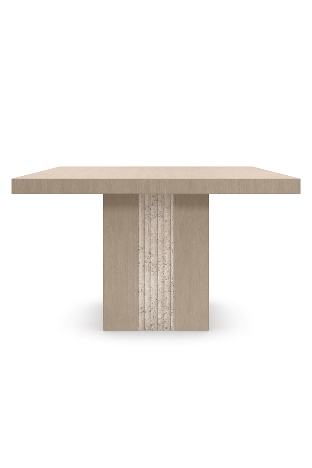   Oak Extendable Modern Dining Table | Oroa.com