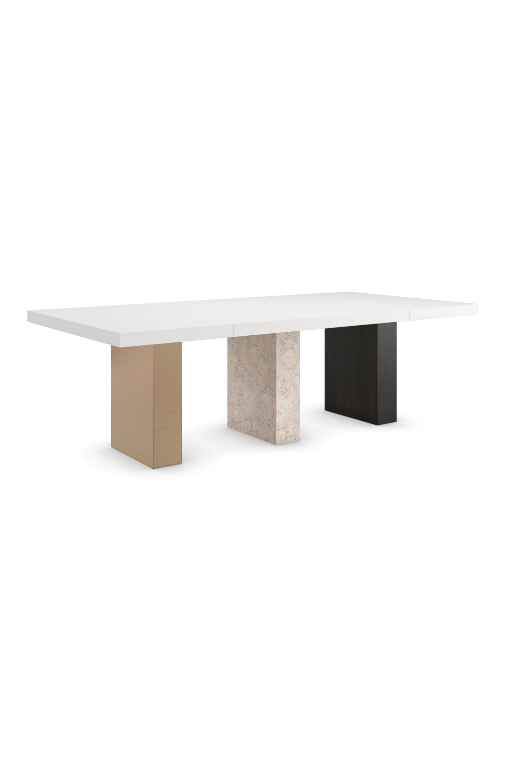   Oak Extendable Modern Dining Table | Oroa.com