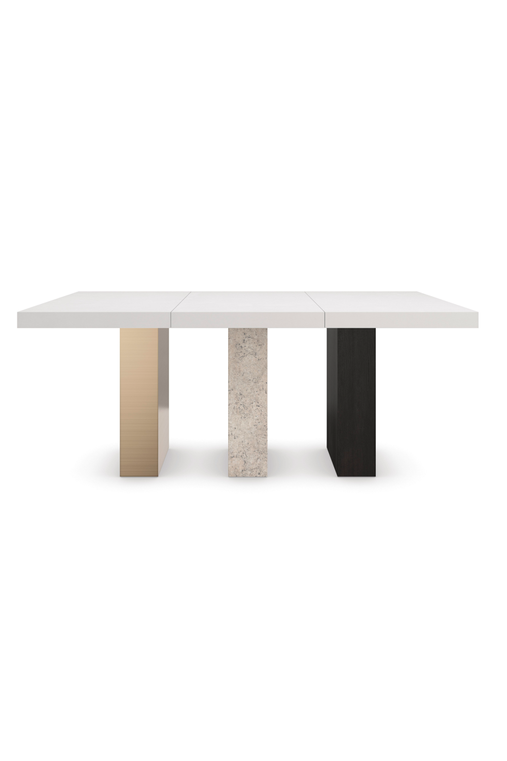   Oak Extendable Modern Dining Table | Oroa.com