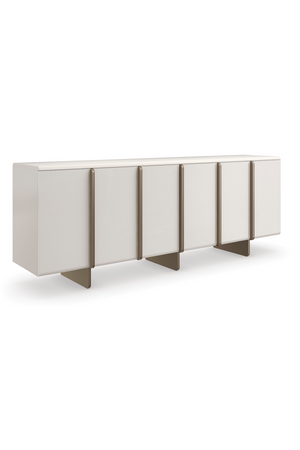   White Modern Credenza | Oroa.com