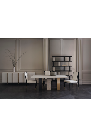   Bouclé Ivory Dining Chair | Oroa.com