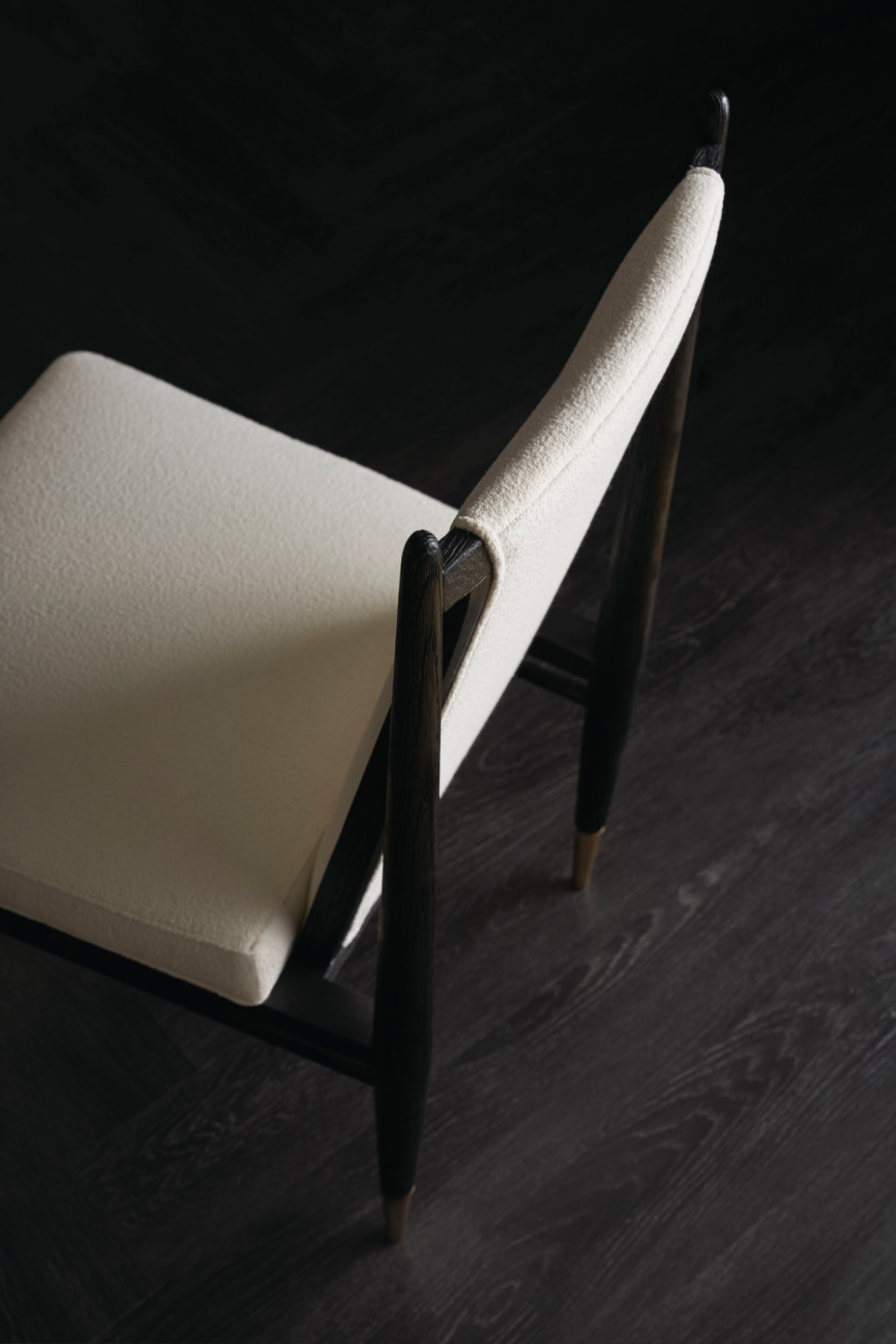   Bouclé Ivory Dining Chair | Oroa.com