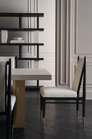   Bouclé Ivory Dining Chair | Oroa.com